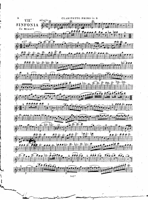 Clarinet 1, 2 (B)