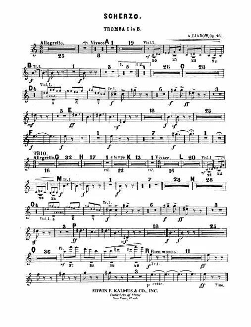 Trumpet 1, 2 (B♭)