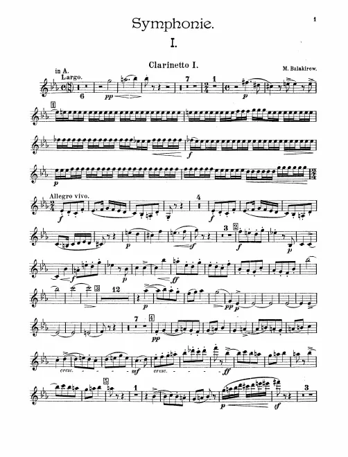 Clarinet 1, 2, 3 (A/B♭)