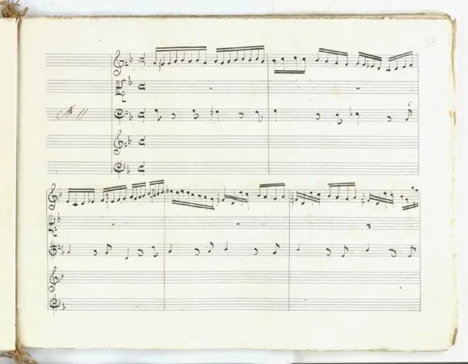 Act II, Sc.6. Aria of Climene: Un ruscello puro e bello