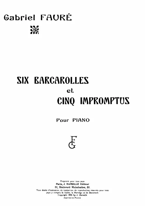 Complete Score including Title Pages (filter)