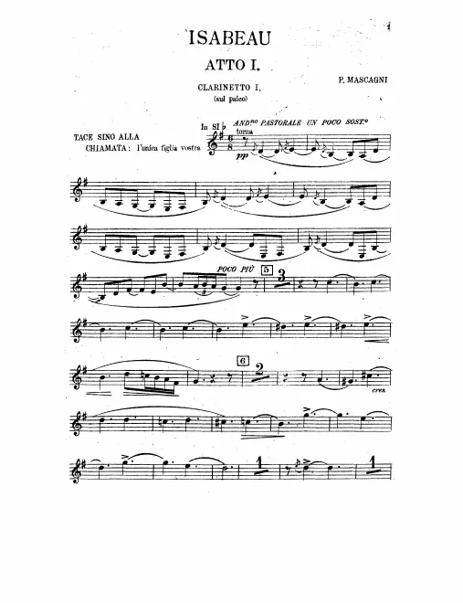 Clarinet 1 (B♭)