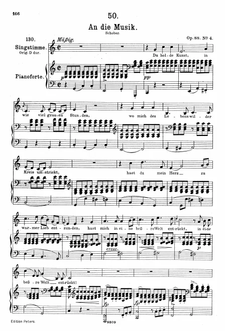 Complete Score (Medium Voice, transposed to C major)