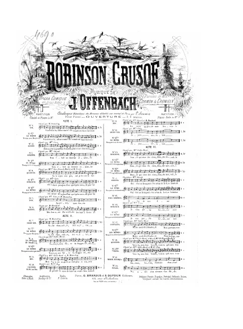 No.14 bis , Ariette: "Oui, c'est un brun" (Act III, No.17)