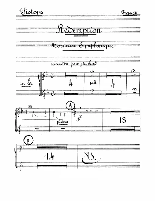 Cornet 1/2 (A)