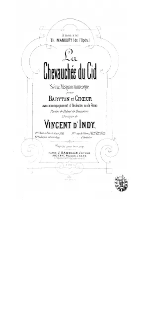 Complete Score (orchestra reduced to piano)