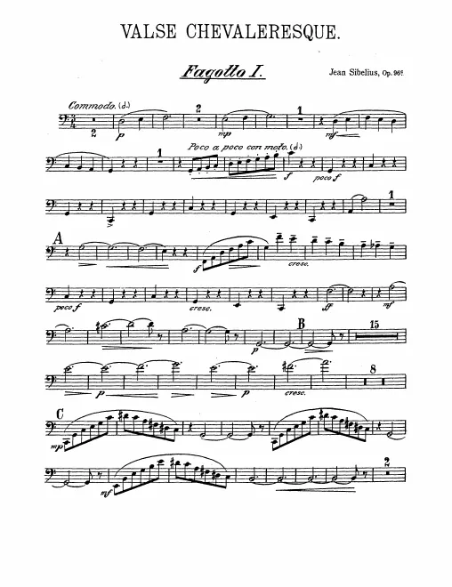 Bassoon 1, 2