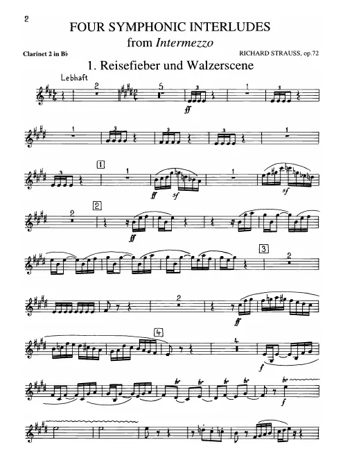 Clarinet 2 (B♭)