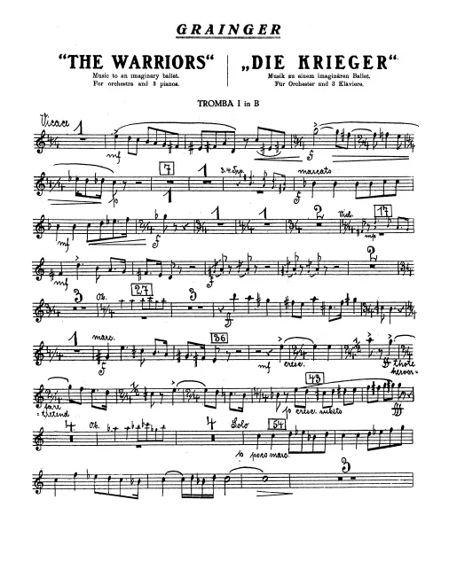 Trumpet 1, 2, 3, 4 (B)