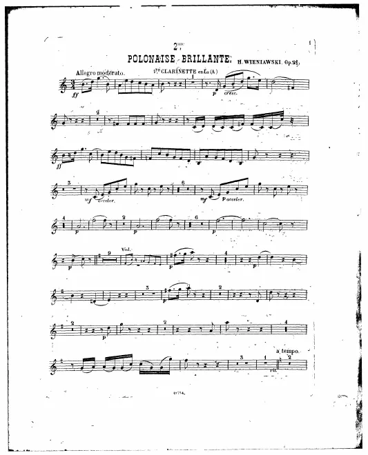 Clarinet 1 (A)