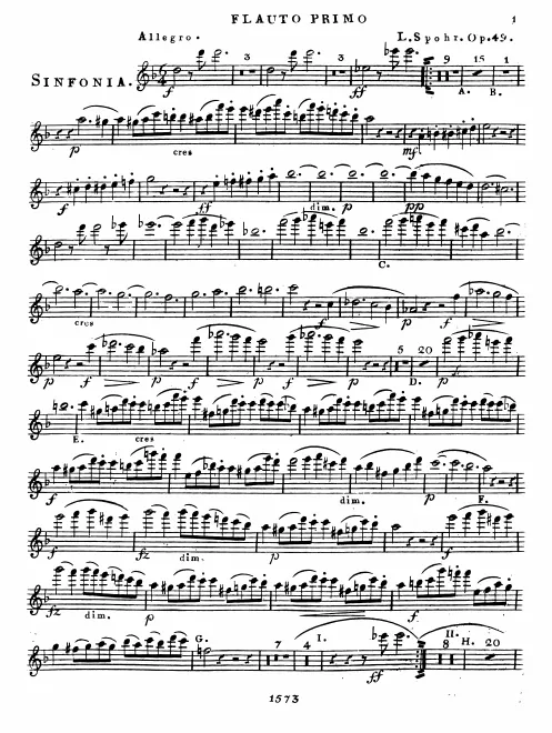 Flute 1, 2