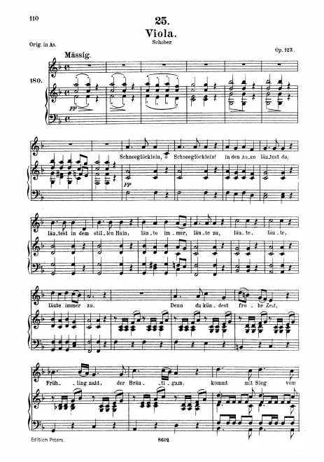 Complete Score (Medium Voice, transposed to F major)