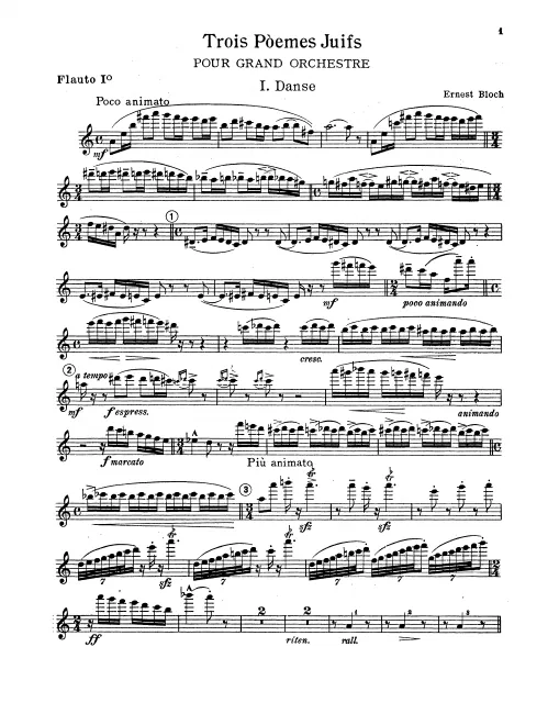 Flute 1, 2, 3/Piccolo