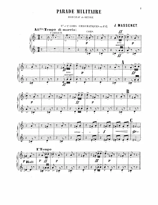 Horn 1/2, 3/4 (F)