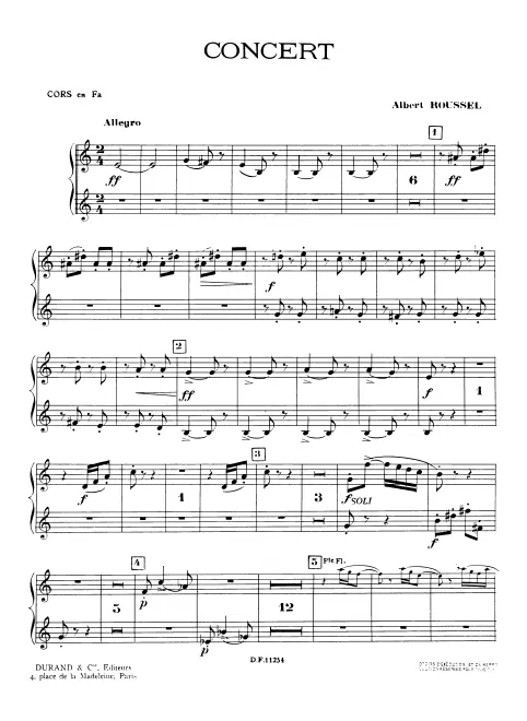 Horn 1/2 (F)