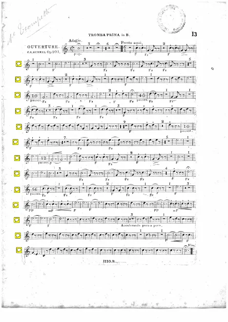 Trumpet 1, 2 (B♭)
