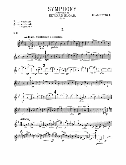 Clarinet 1 (B♭/A)
