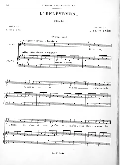 Complete Score (G major)
