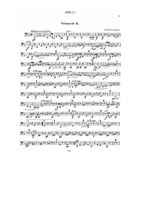 Cello 2 (alternate for Bass)