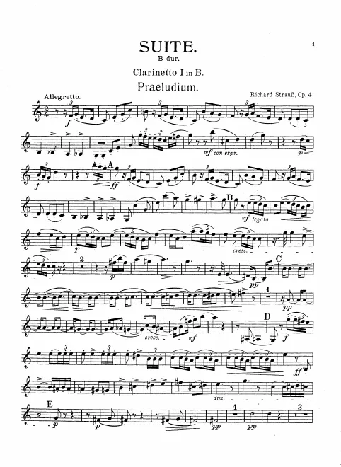Clarinet 1, 2 (B♭)