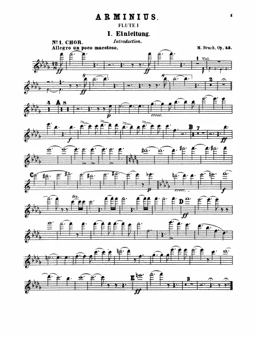 Flute 1, 2
