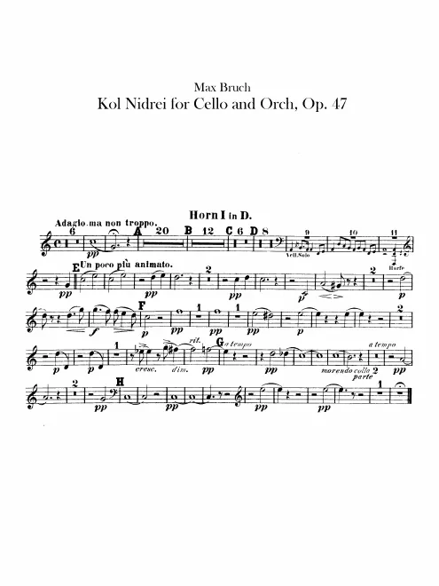 Horn 1, 2 (D)