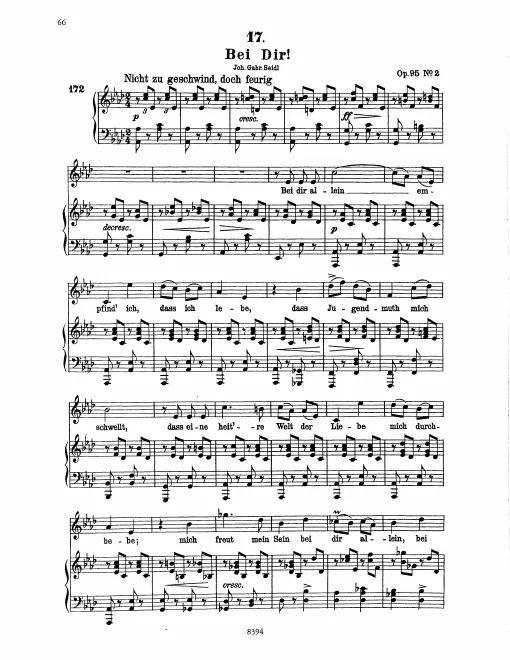 Complete Score (Original / High Voice, )