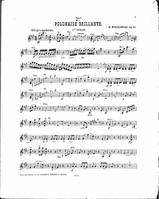 Violins I