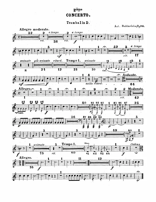 Trumpet 1, 2 (D)
