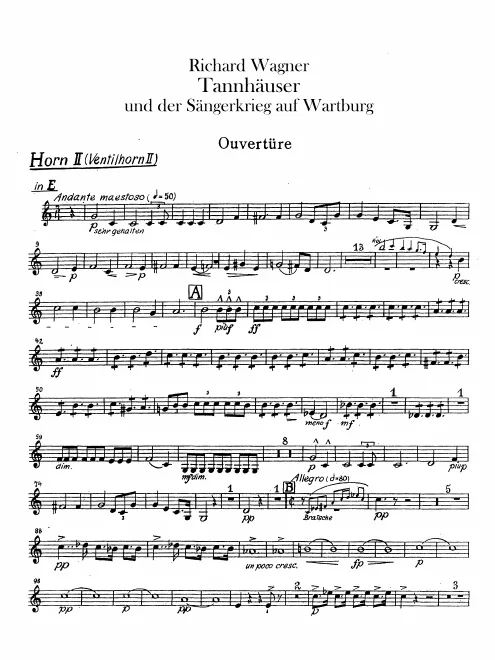Horn 2 (F, E, E♭, B♭)