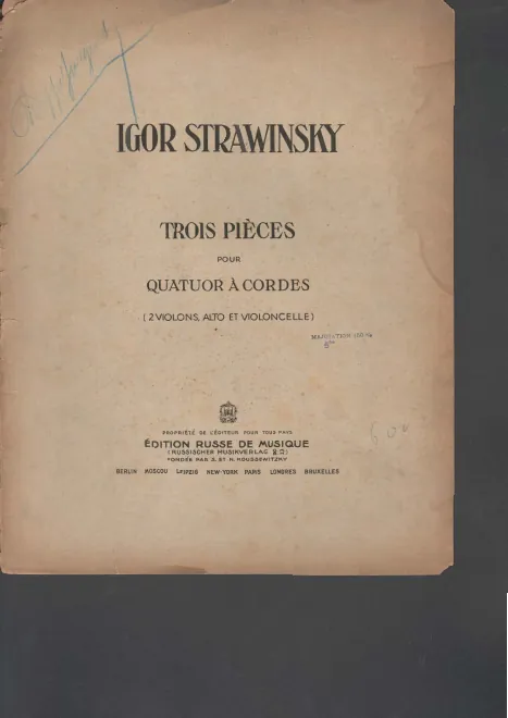 Cover & Title Page