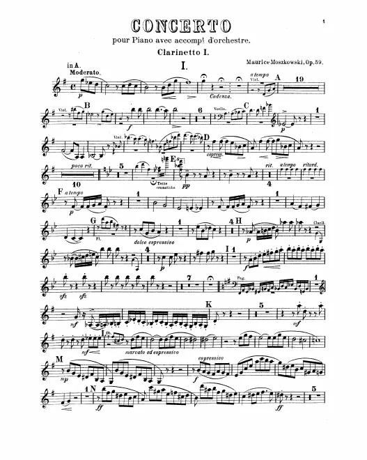 Clarinet 1, 2 (A)