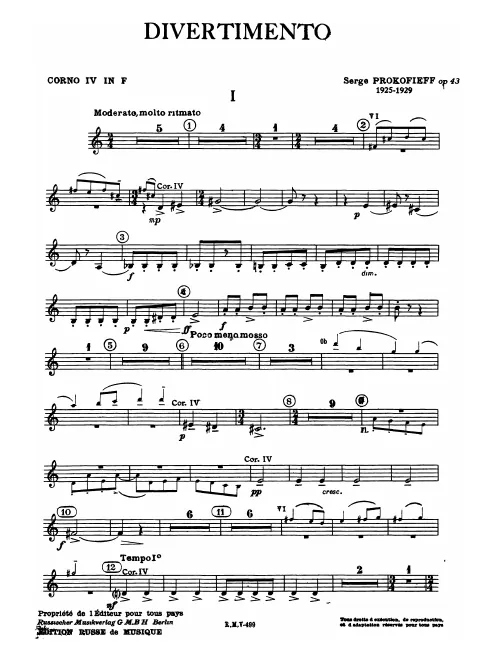 Horn 4 (F)