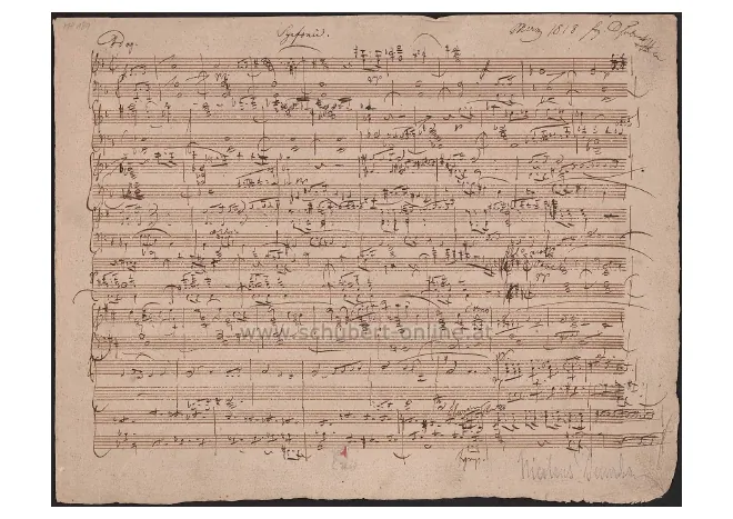 Composer's Manuscript (sketches only)
