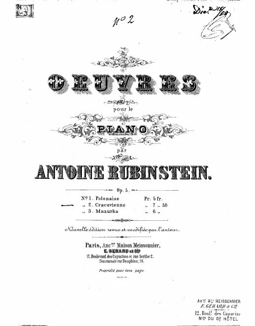 No.2 Cracovienne