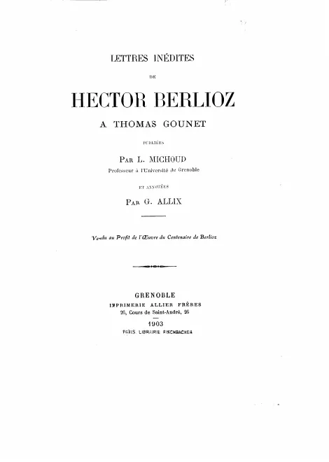 Lettres