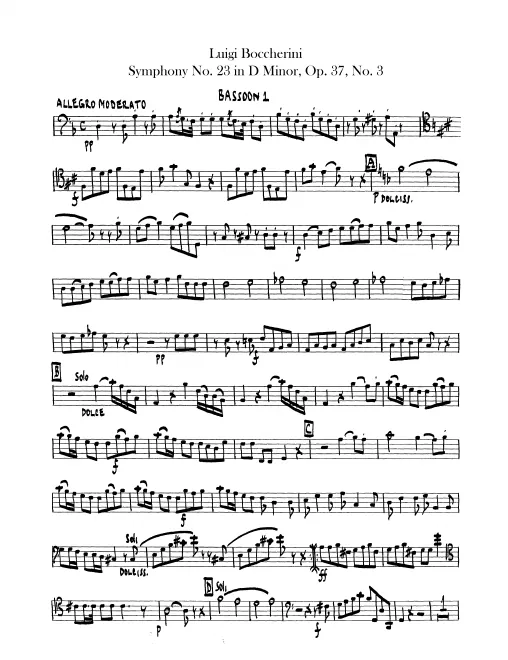 Bassoon 1, 2