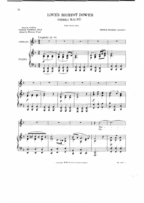 Complete Score (F major)