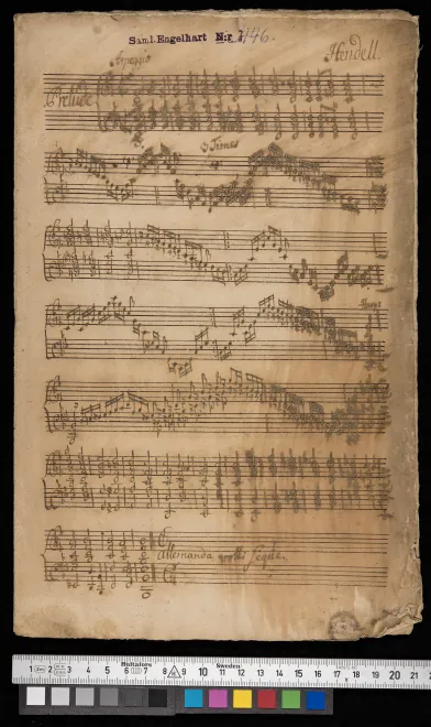 Prelude, Allemanda, Courante