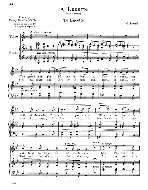Complete Score (G)
