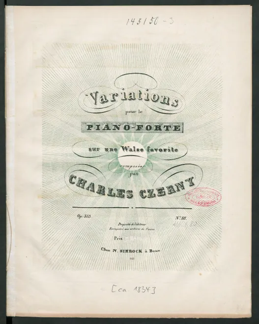 3. Variations sur une walse favorite