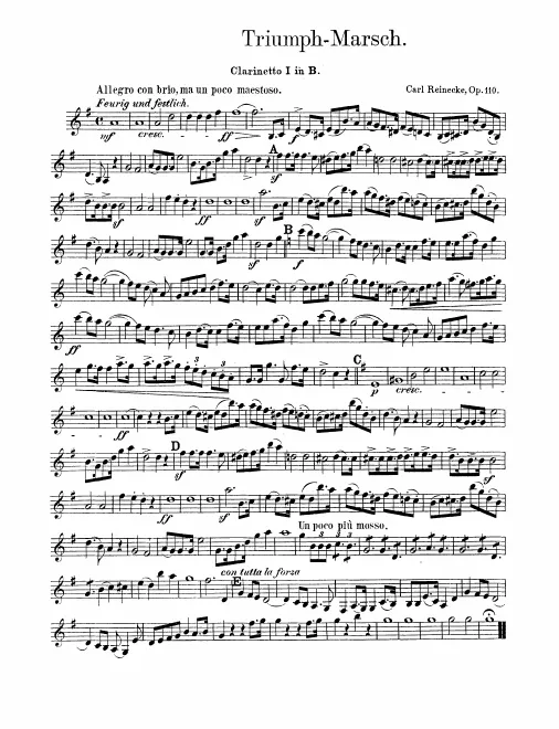 Clarinet 1, 2 (B♭)