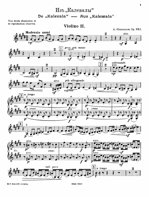 Violins II