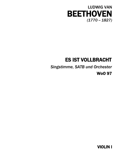 Violins I