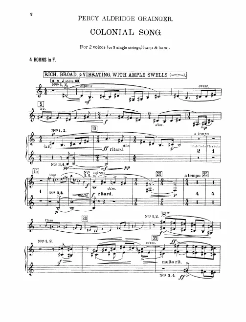 Horn 1/2/3/4 (F)