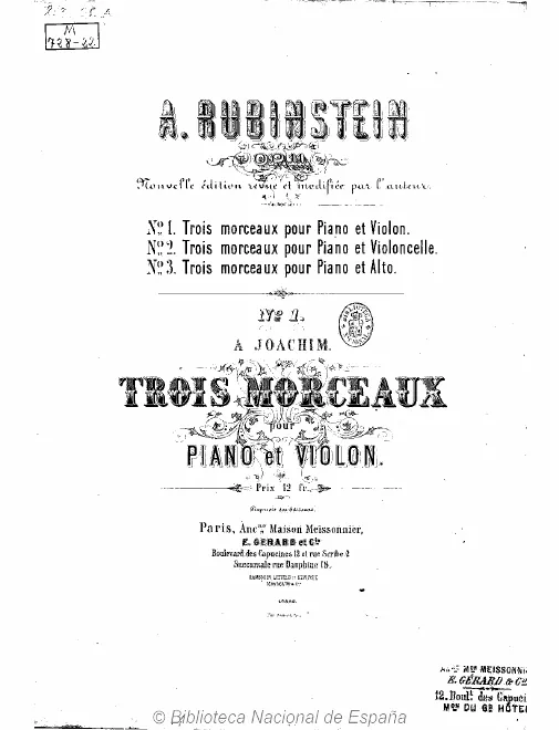 Complete Score and Violin Part