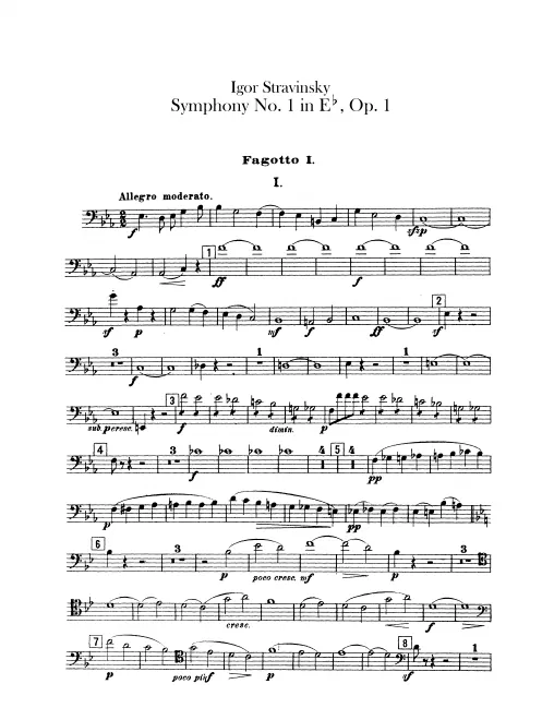 Bassoon 1, 2