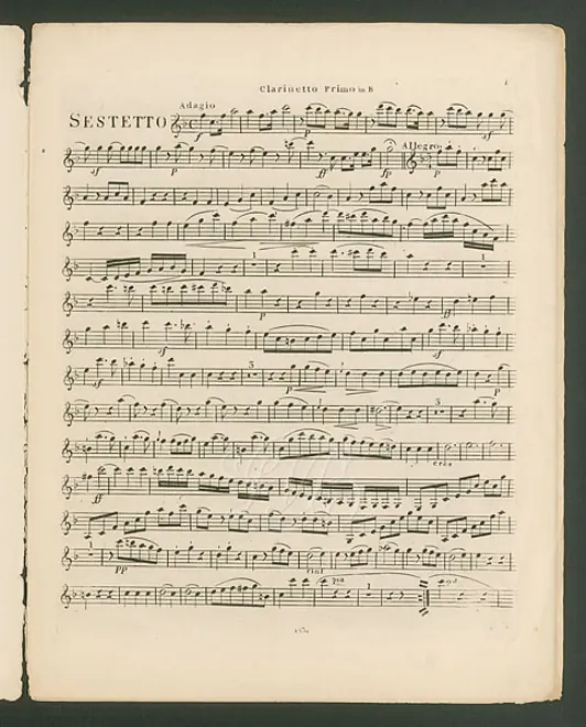 Clarinet 1 (B♭)
