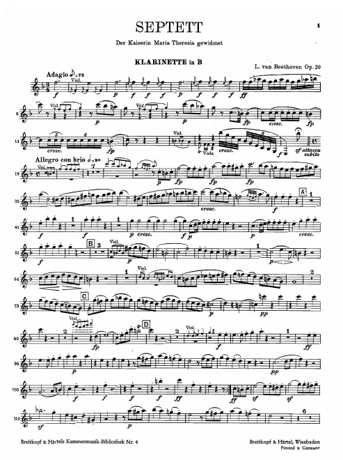 Clarinet (B♭)