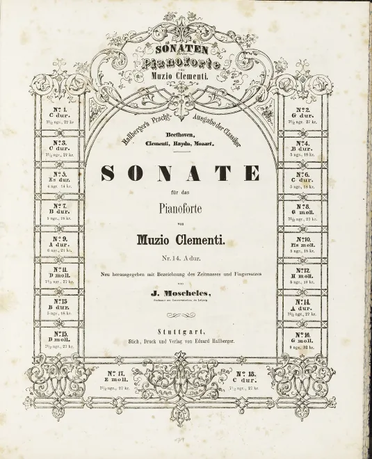 Sonata No.1 in A major